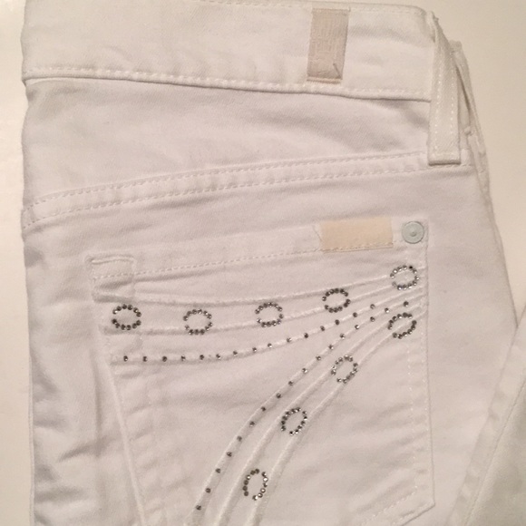 7 For All Mankind Dojo Jeans 27 Excellent Conditn - Picture 2 of 2